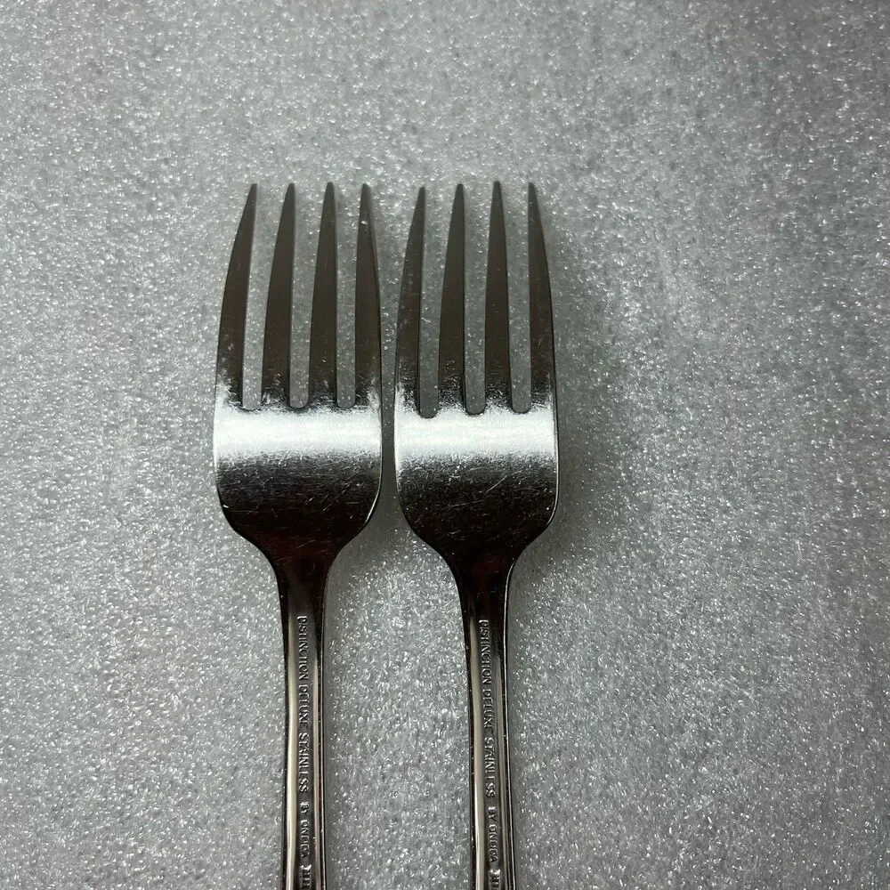 2 Of Oneida Spring Glen Dinner Fork 7 3/8